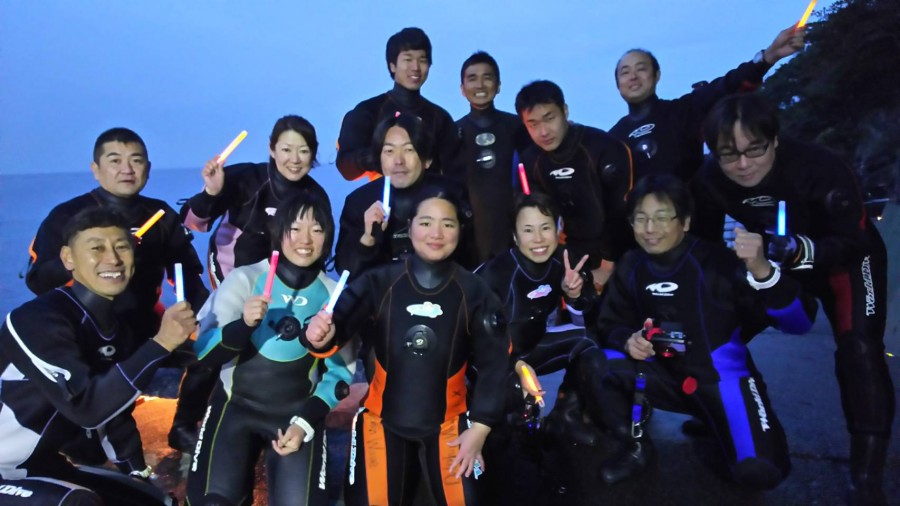 12/24　クリスマスイブの海～♪