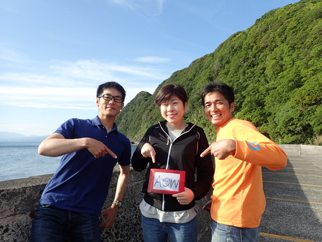 5/19　透明度UP！ビーチで群れに飛び込むダイビング♪♪