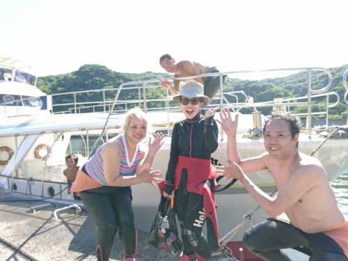 ７/３１　台風明けの富戸の海は暖か～～(^O^)