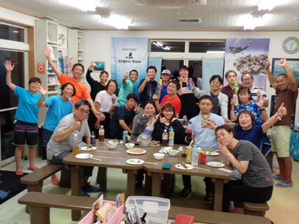２０２６年第６回ドルフィンウェーブ恒例豪華サザエつぼ焼き＆ステーキ付き盛り沢山BBQ